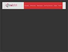 Tablet Screenshot of ebruliotel.com